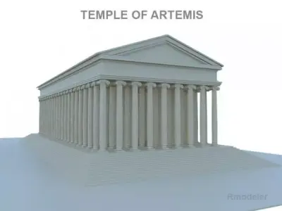 Artemis Temple 3D model