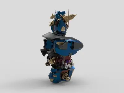 Dark Egnies Bust 3D model