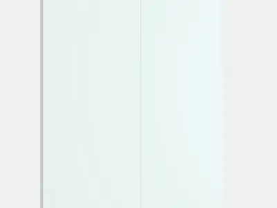 VOXTORP 2-p door f corner base cabinet set 4 Low-poly 3D model