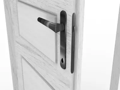 Detailed Door Model  3D model