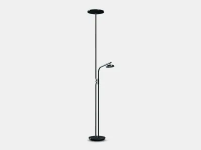 ISJAKT LED floor uplighter-reading lamp 1 Low-poly 3D model