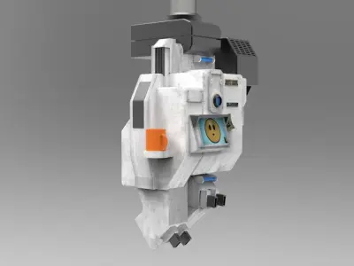 Gerty Robot Moon Movie 3D model
