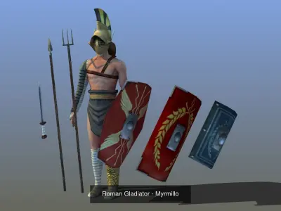 Ancient Rome Collection 3D Model Pack