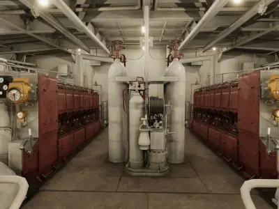  Vessel Engine Compartment 