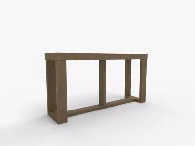 Ashley Cariton Sofa Table 3D model