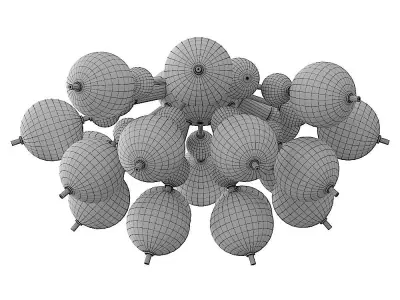 Maytoni Bolla MOD133CL-04BS ceiling lamp 3D model