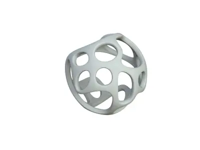 SciFi Cube Object No 36765 Low Poly Shape Texture