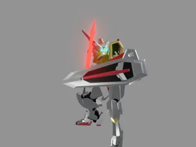 The Mecha Attacker 5 3D model