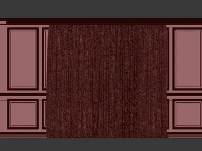 Curtain Set 83 3D model