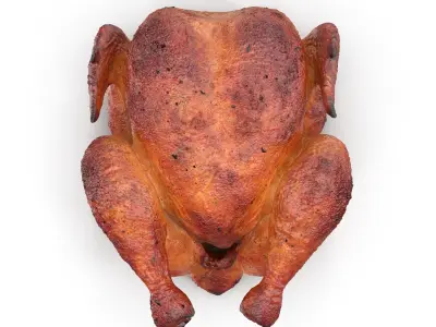  Roasted Turkey 3D Model 