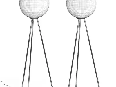 FontanaArte Prima Signora Floor Lamp 3D model