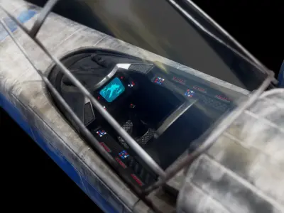 Star Wars - Z-95 headhunter Low-poly 3D model