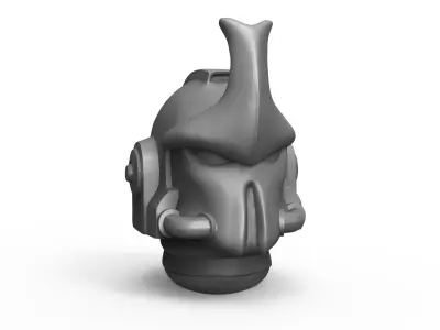 Space helmet Mk-9kbros phantom 3D print model