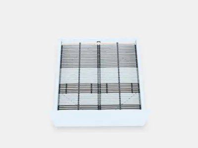 MALM Bed frame high 94 Low-poly 3D model