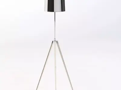 Zarah 1 Light Floor Lamp 3D model