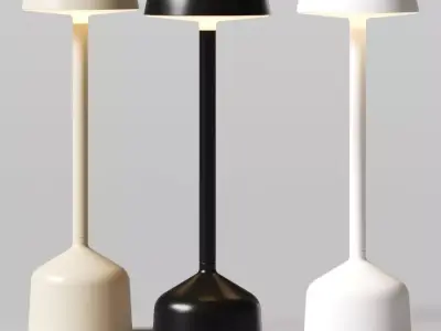 Imagilights Demoiselle Tall Bowl Table Lamp 3D model purchase