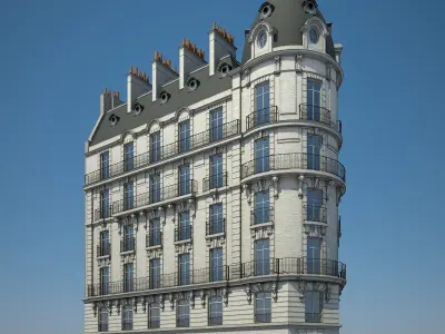 Old Building XIII 3D model