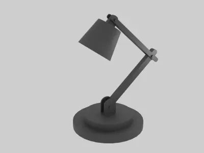 Pixar Lamp Concept - Game ready - Armature Rigg Low-poly 3D model
