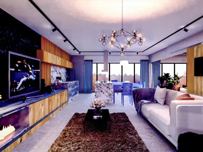 Loft in London 3D model