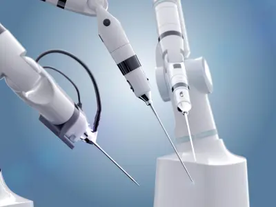 Robot surgery machine 3D model