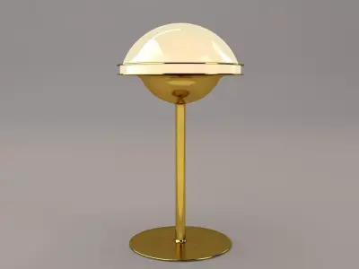 Dome Desk Lamp 3D model