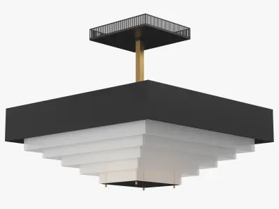 Scala Ceiling Lamp PBR 3D model