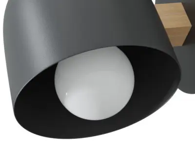 Sconce HAB01 lampatron 3D model