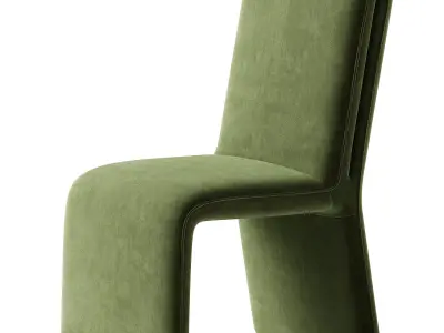 Cascata Dining Chair 3D model