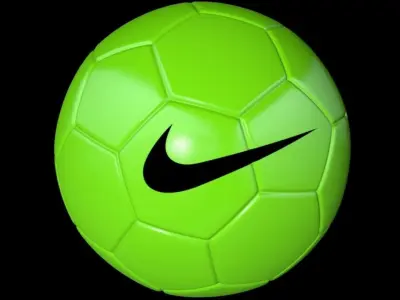 Nike ball Green 3D model