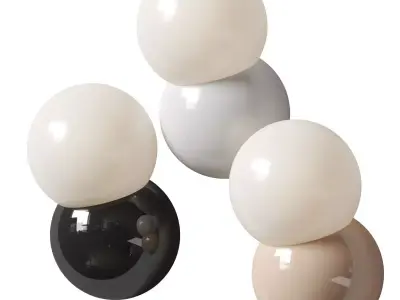 Orb Wall Lamp - Dekoor 3D model