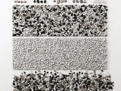 Pebble stone noise 3D model