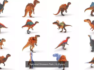 Feathered Dinosaurs Pack