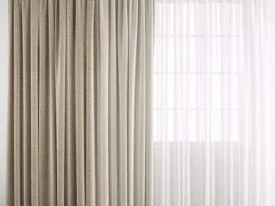 Curtain 301 3D model