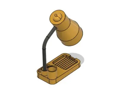 Study lamp 3D model
