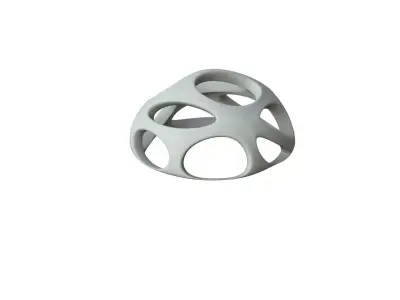 SciFi Cube Object No 49915 Low Poly Shape Low-poly 3D model