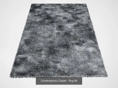 Contemporary Carpets - Rugs Volume 2 3D Model Pack