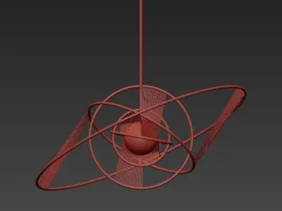 Pouenat ferronnier lighting 3D model