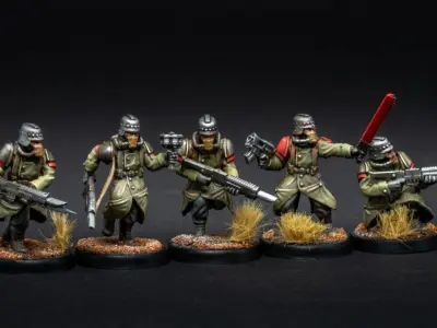 GrimGuard Trench Runners 3D print model