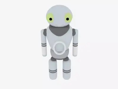Robot Character Toon 3D model