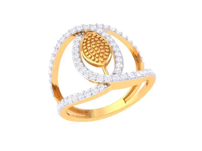  Women Ring MTL 3dm STL OBJ FBX Details 3D print model 46