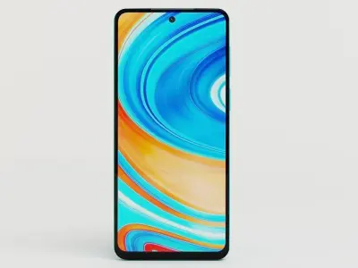 Redmi Note 9 Pro Max  3D model