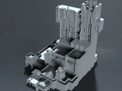 Disneylands california adventure 3D print model