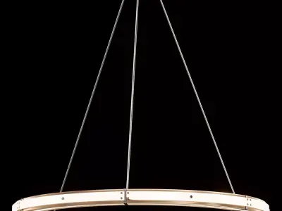 Strata Outer Ring Pendant by Lightology 3D model