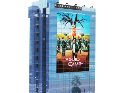 Building 5827 Sunset Blvd  Los Angeles 3D model