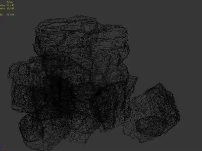 Wild - rock 1104 3D model