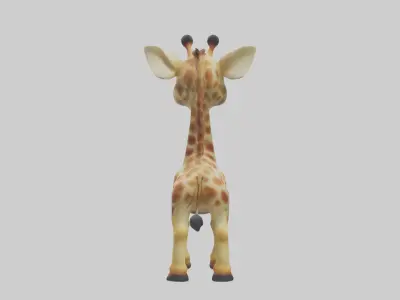Babygiraffe Model 1 Low-poly 3D model