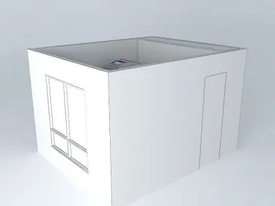 nararoom house with window Free 3D model