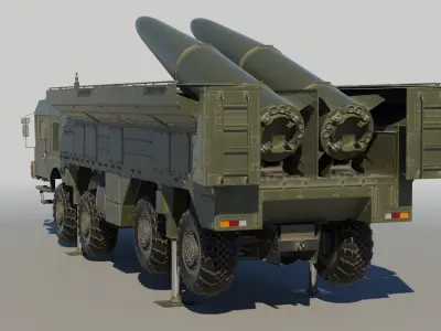  Iskander SS-26 Stone ballistic missile system 