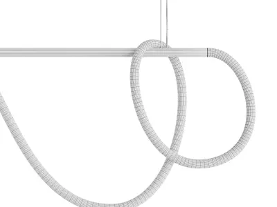 PROLED OPAL SHAPE Hanging lamp 3D model