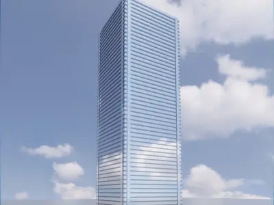 Parametric Building 1a11 3D model